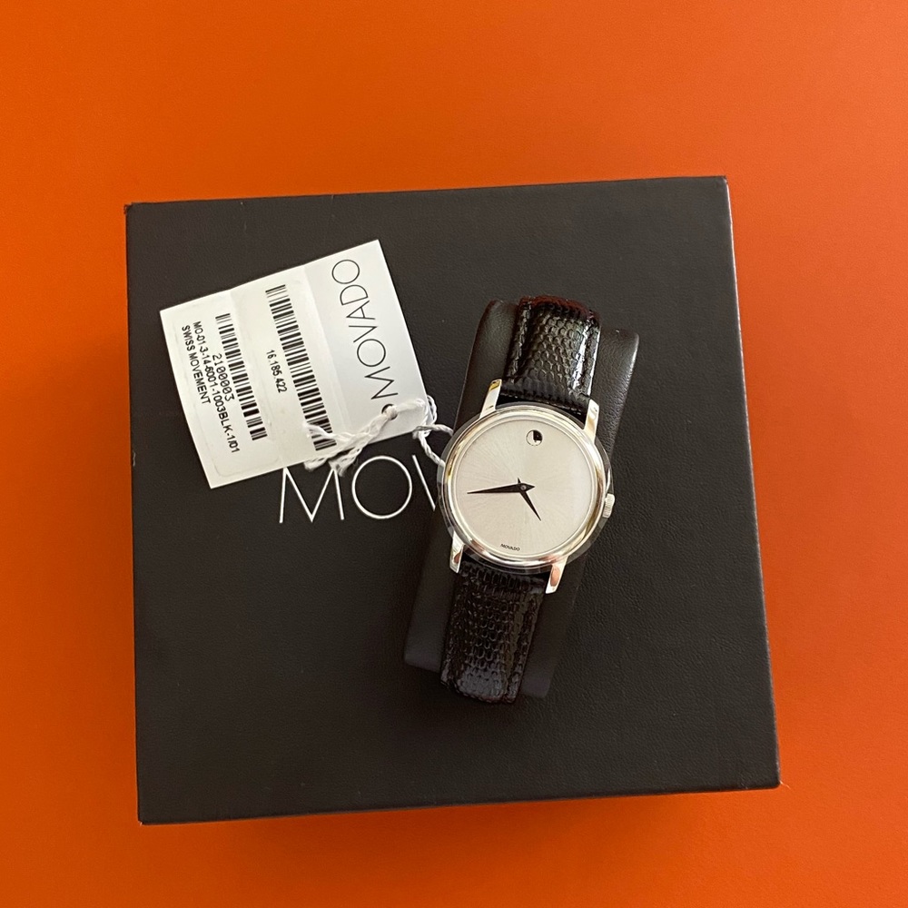 NWT Women’s Movado Silver Dial Watch